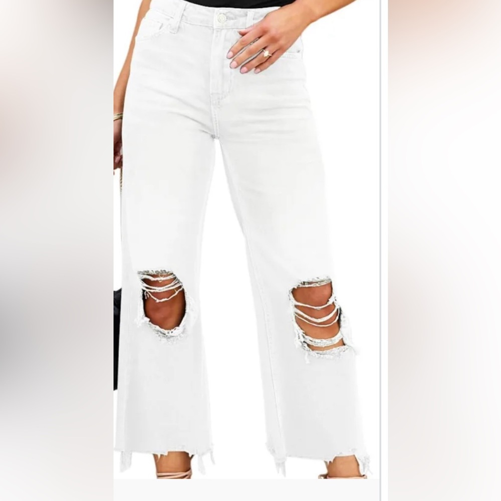 White jeans like new